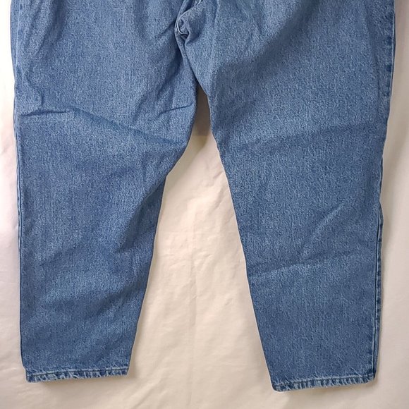 Riders Womens 20W P Straight Leg Med Wash 5 Pocket High Waist Denim Jeans 38x28 - Picture 7 of 9